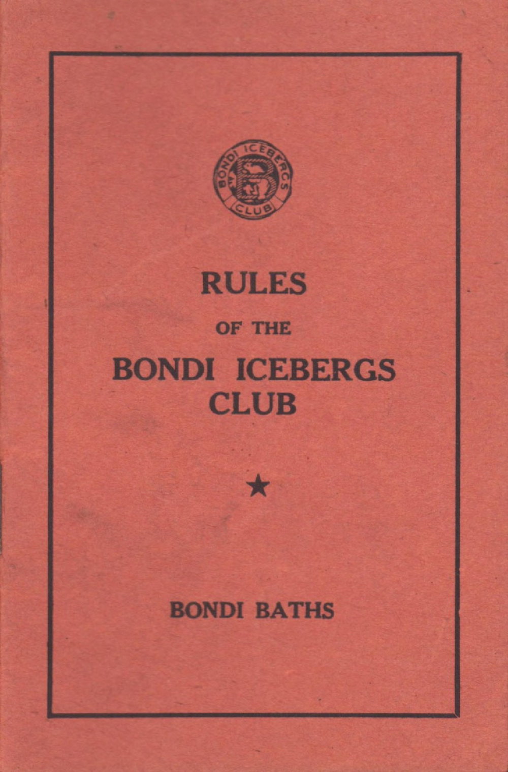 BIC Swim Rules 1948