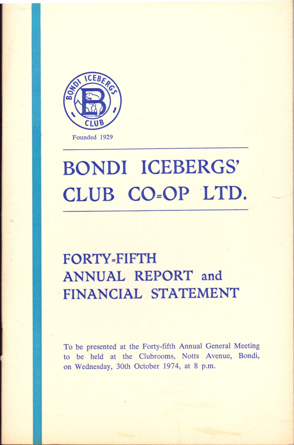 Annual Report 1974