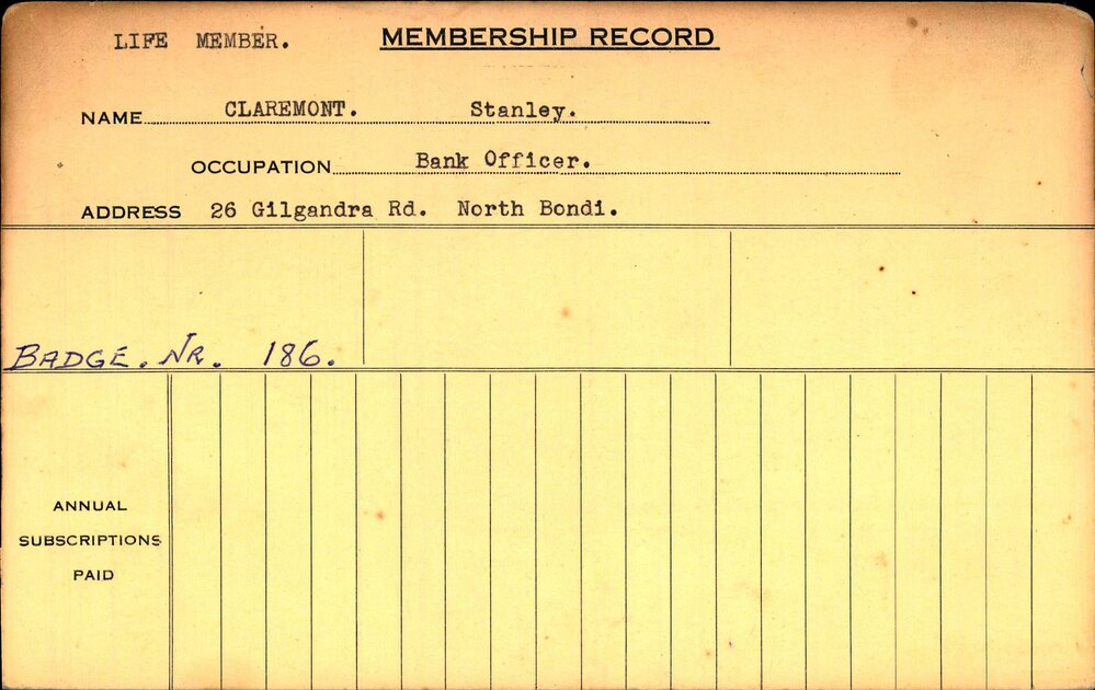 Members Records 1960-1967