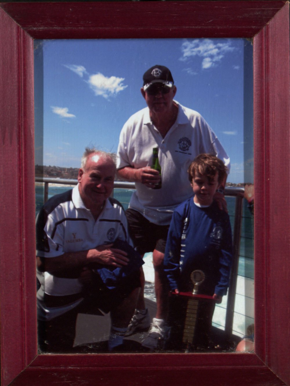Old framed photographs