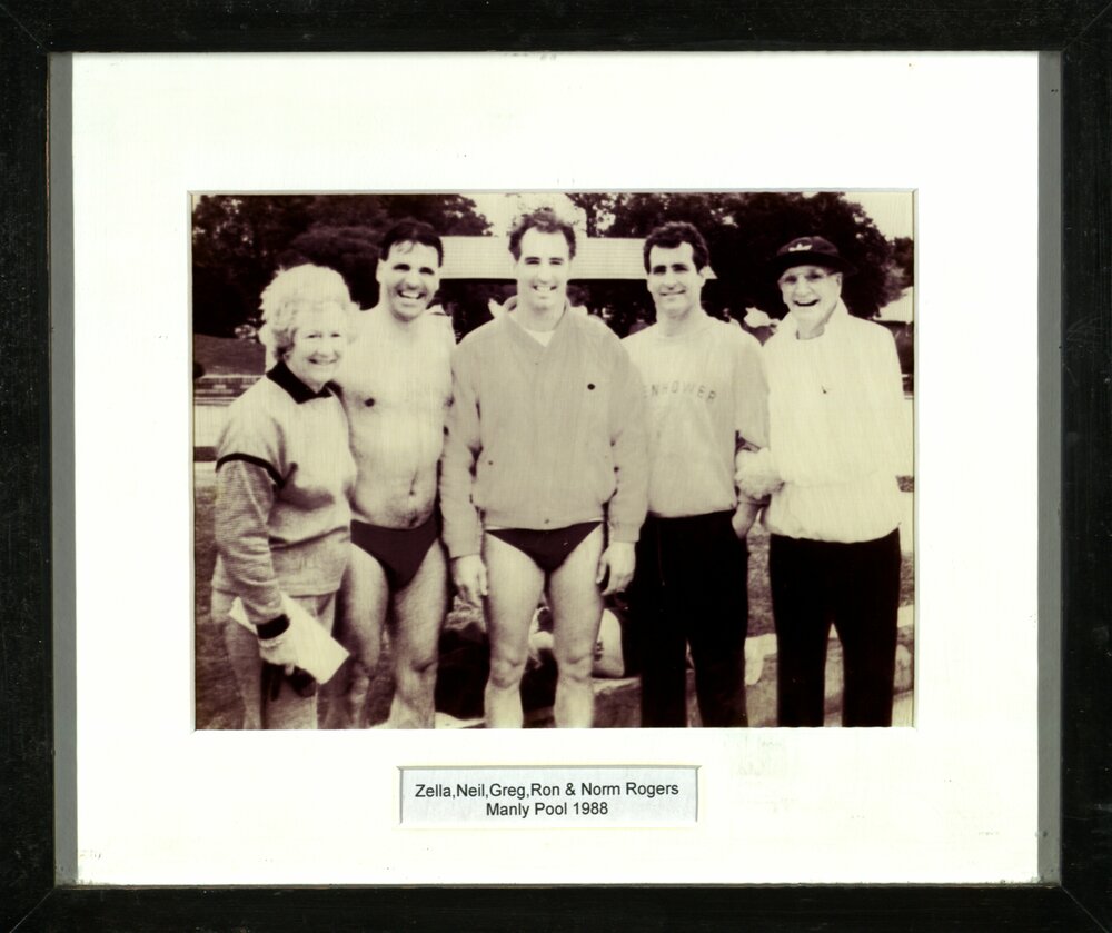 Old framed photographs