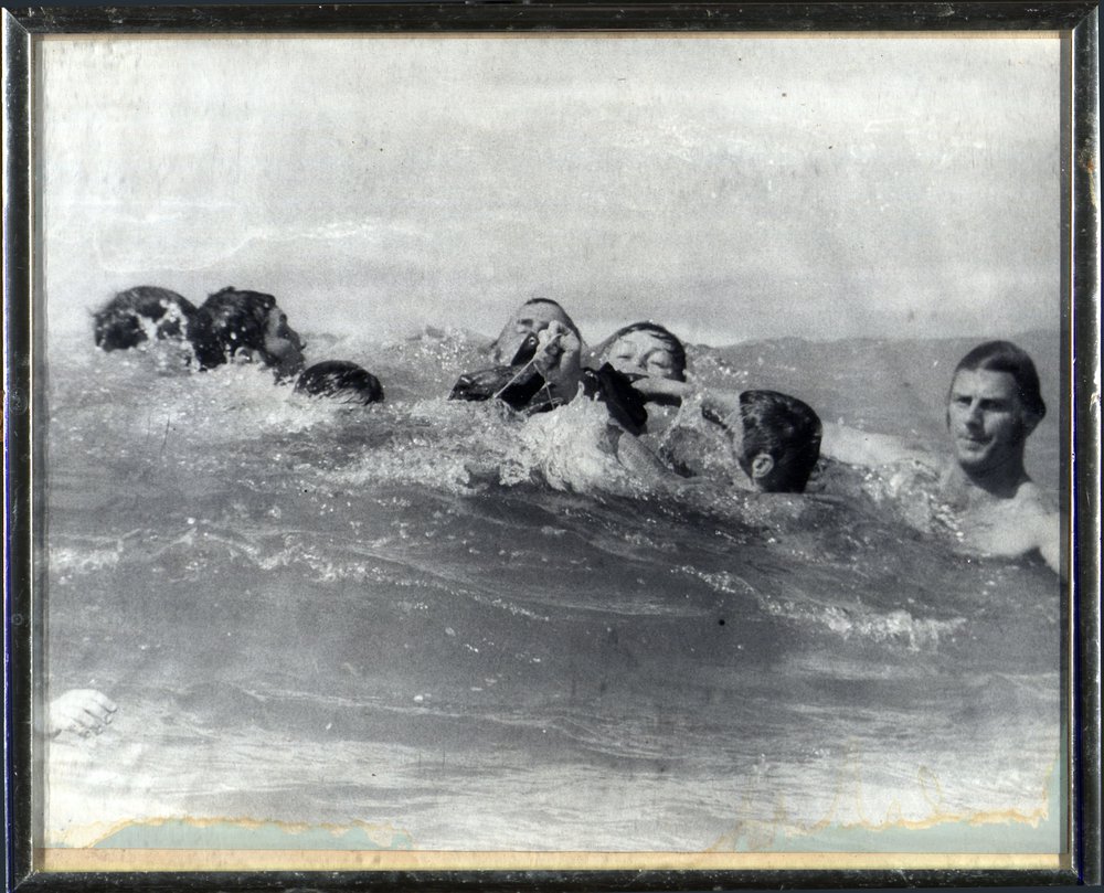 Old framed photographs