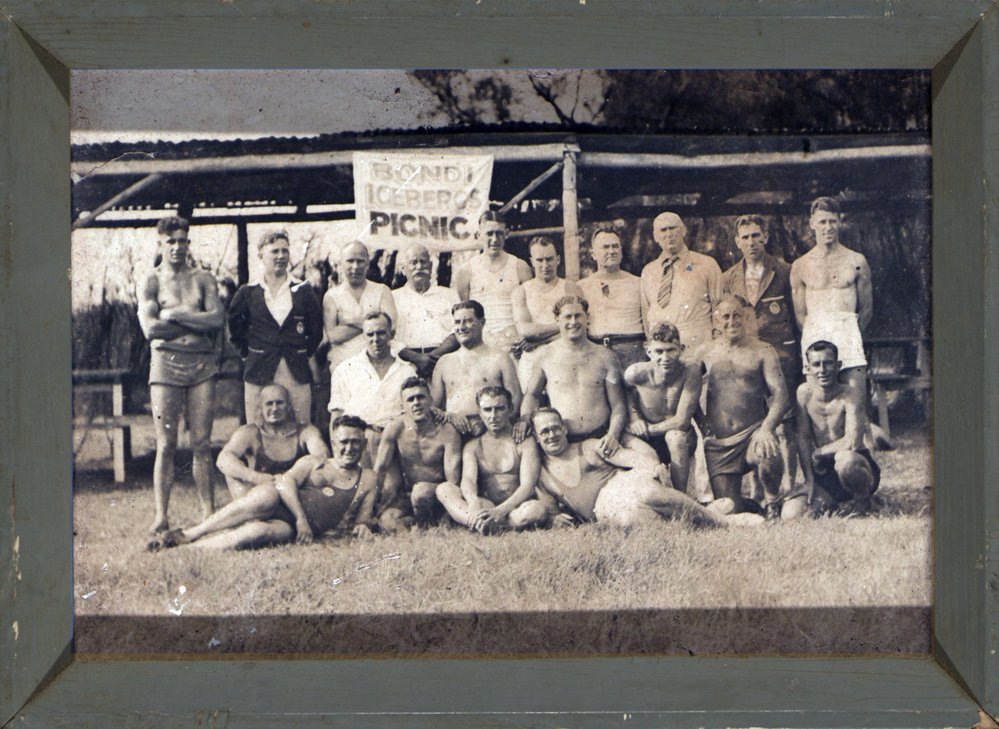 Old framed photographs