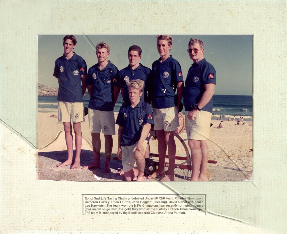 Old framed photographs