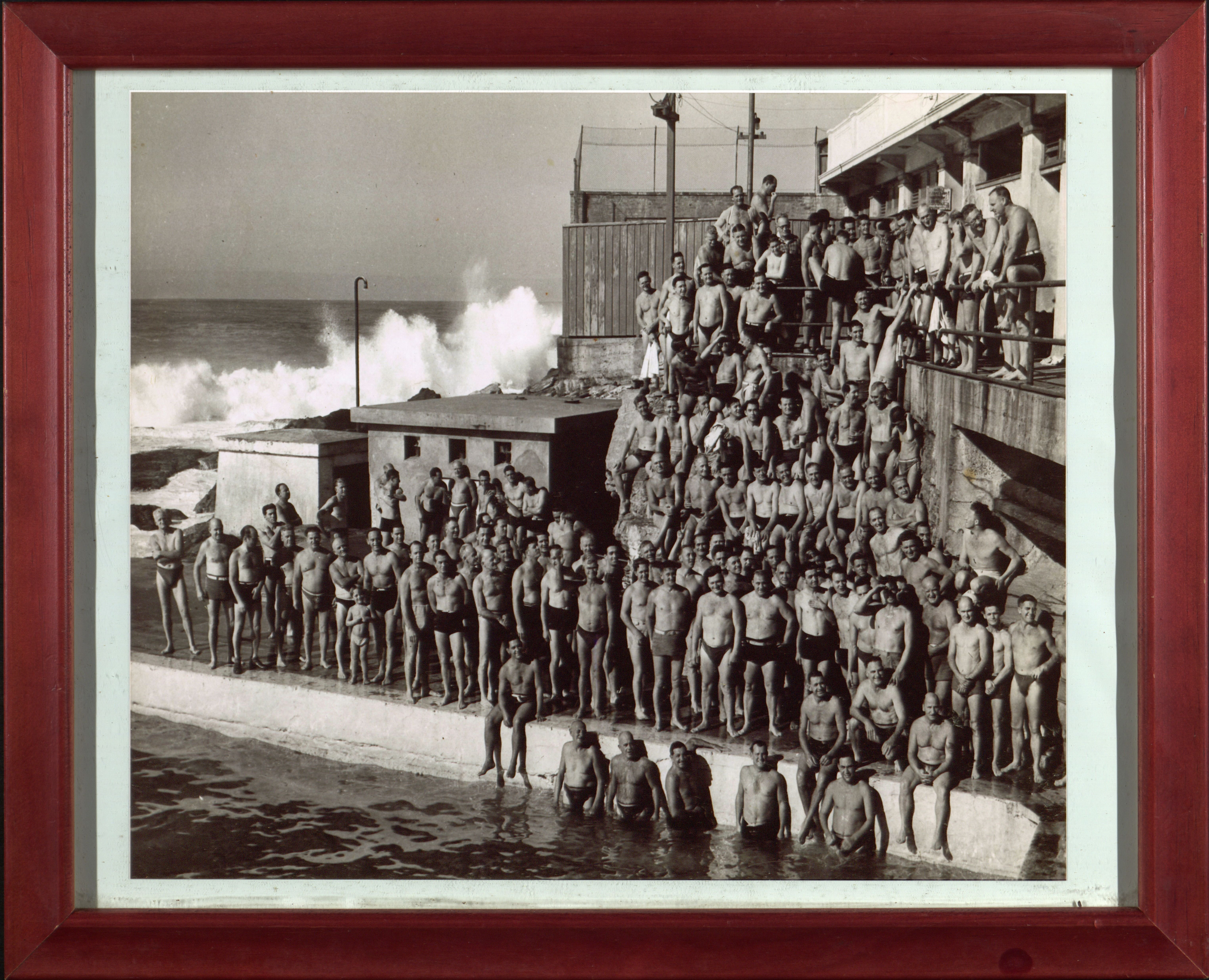 Old framed photographs