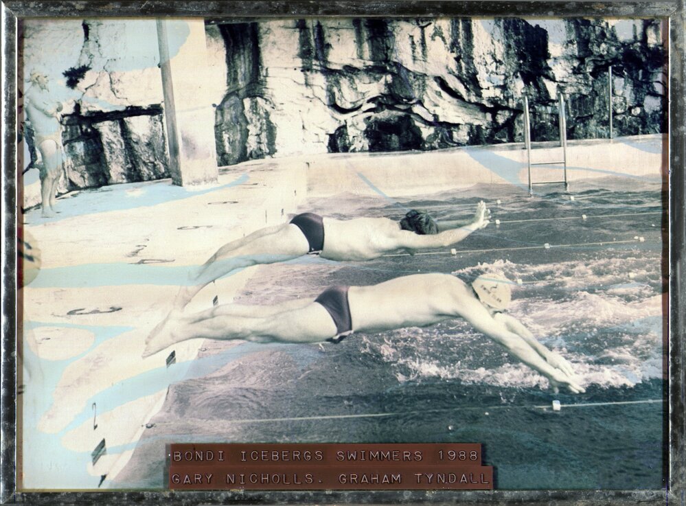 Old framed photographs