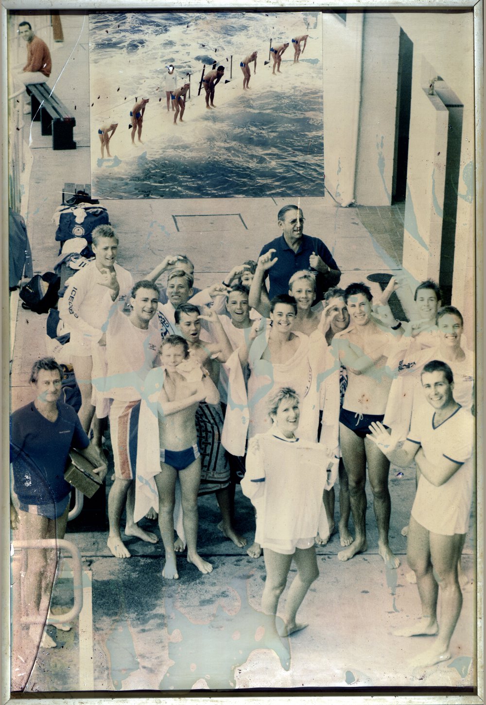 Old framed photographs