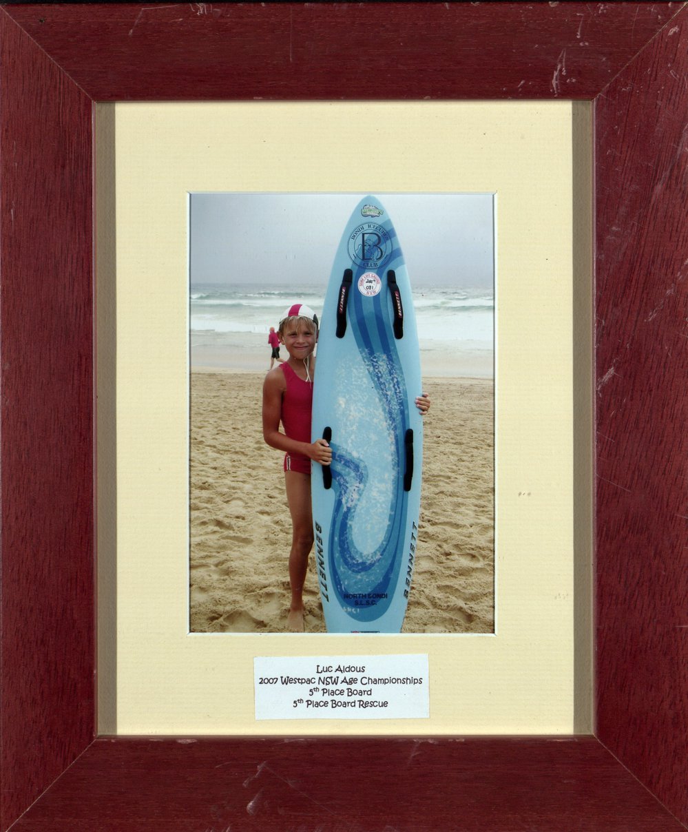 Old framed photographs