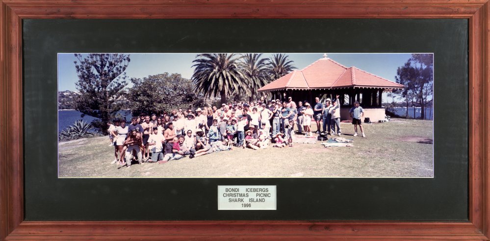 Old framed photographs