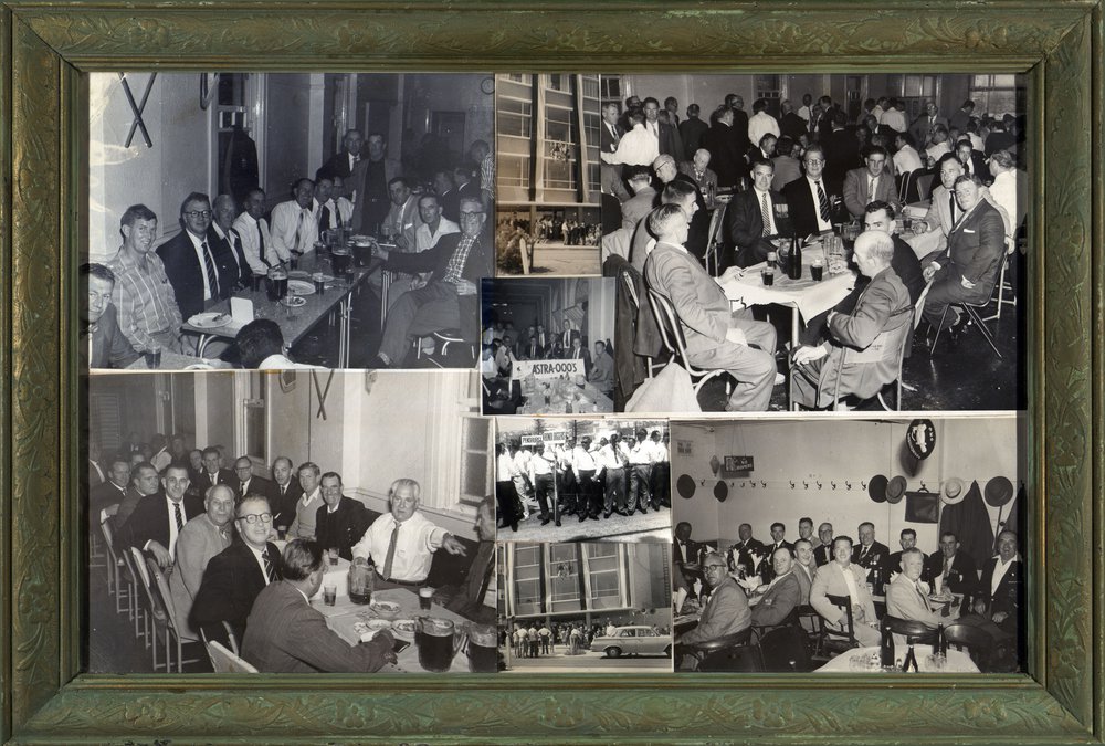 Old framed photographs