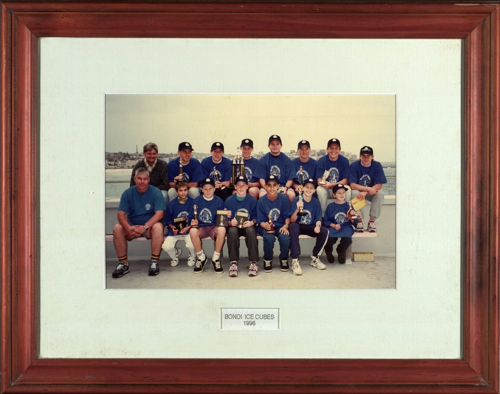 Old framed photographs