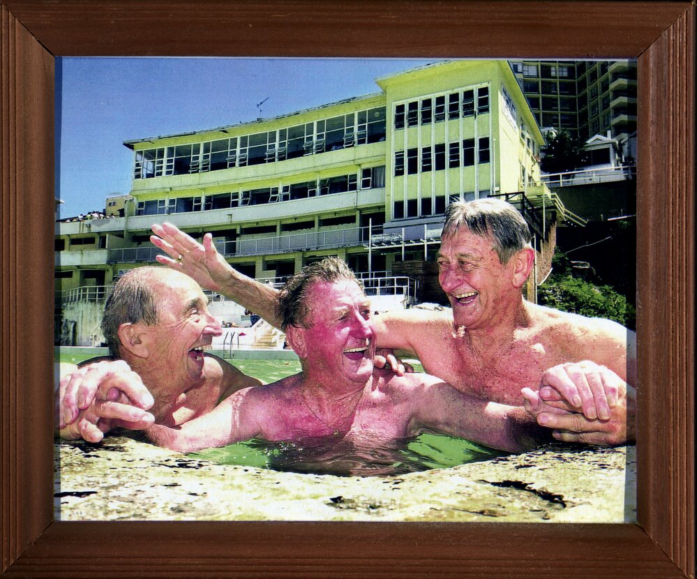 Old framed photographs