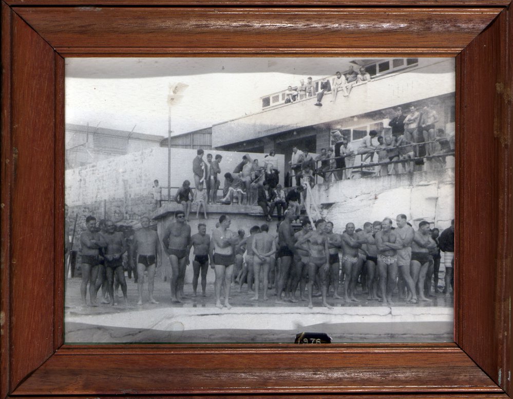 Old framed photographs