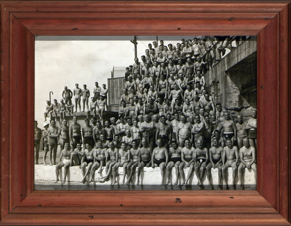 Old framed photographs