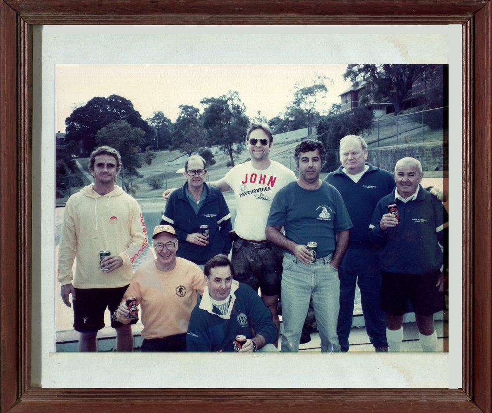 Old framed photographs