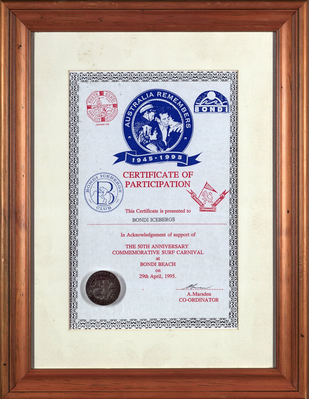 Old framed photographs