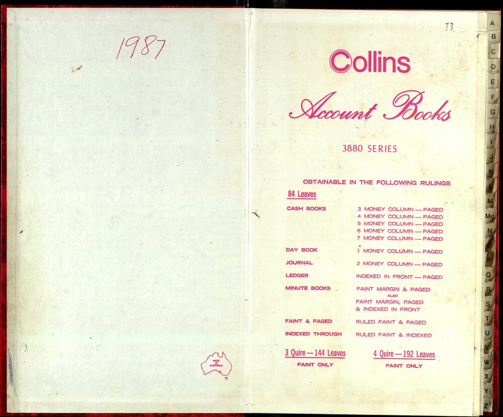 Seasons Records 1987