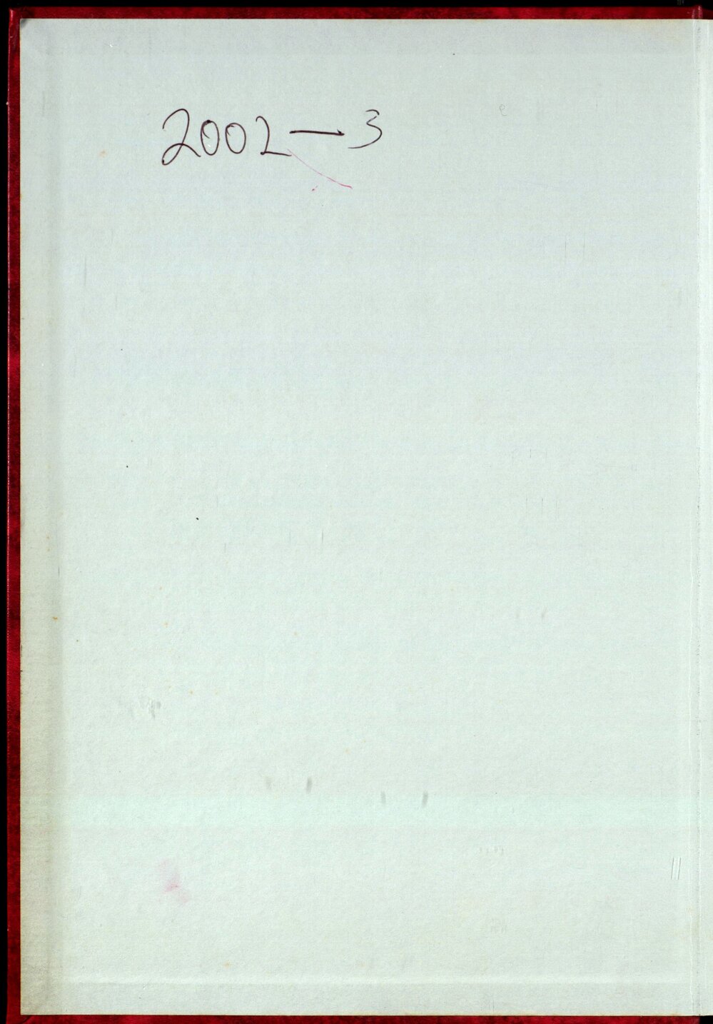 Seasons Records 2002-03