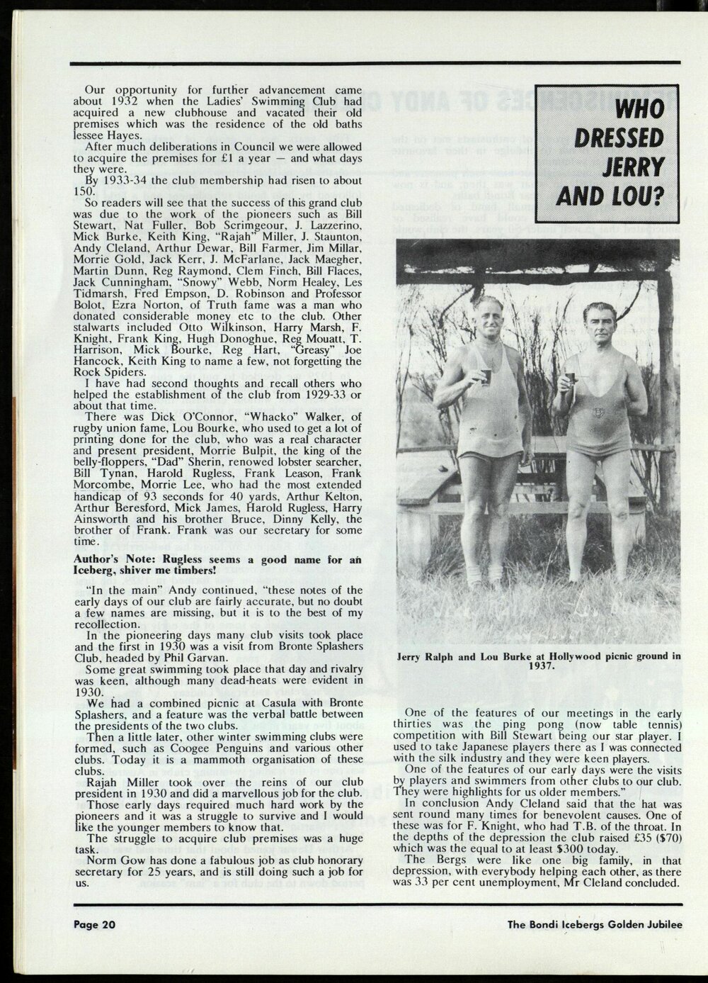 Golden Jubilee Booklet 1929-79