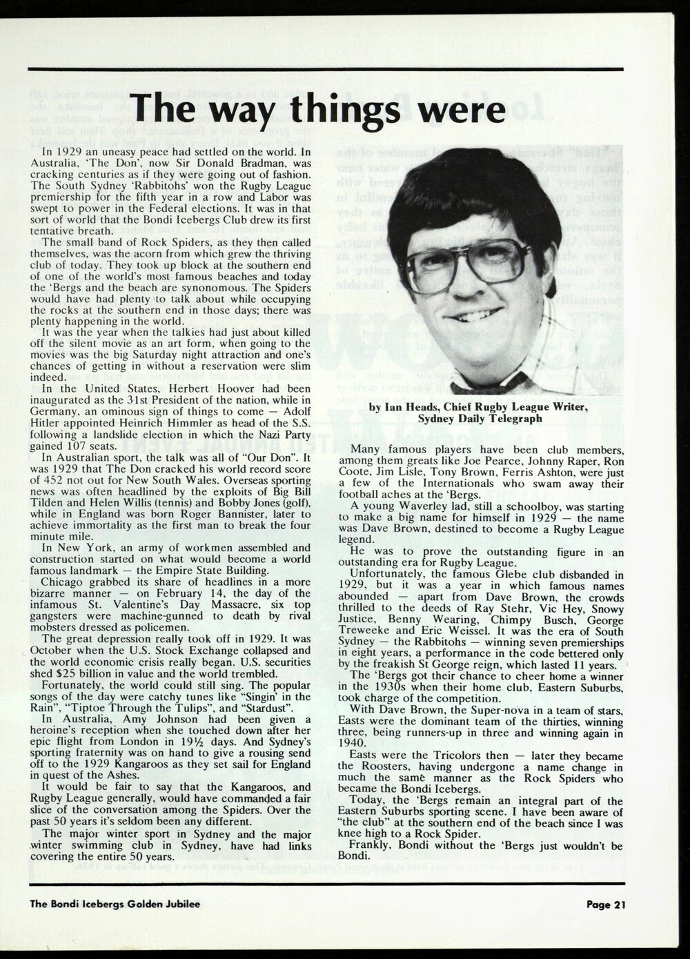 Golden Jubilee Booklet 1929-79