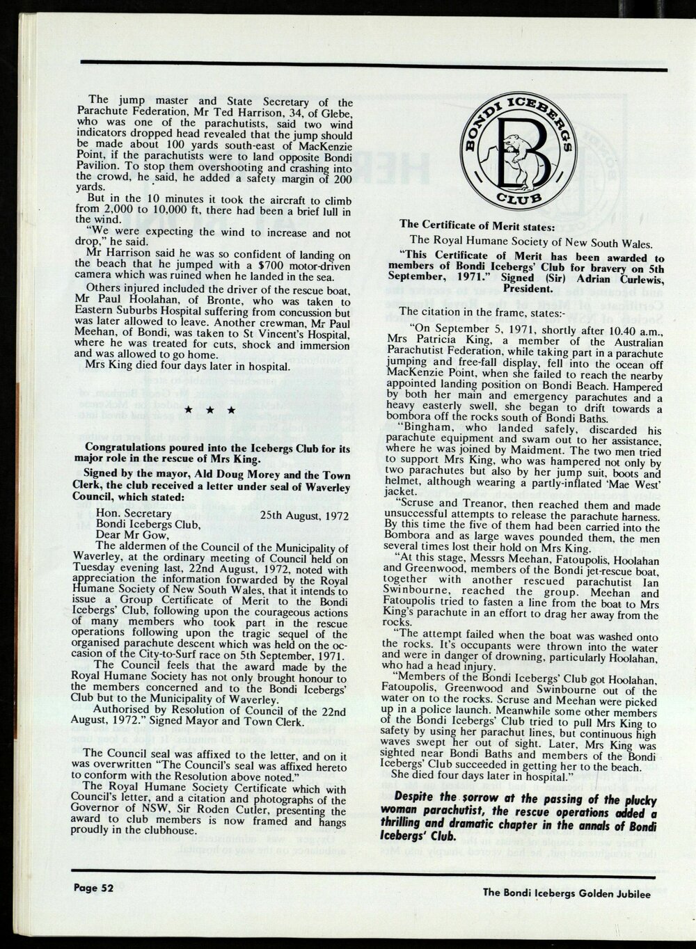 Golden Jubilee Booklet 1929-79