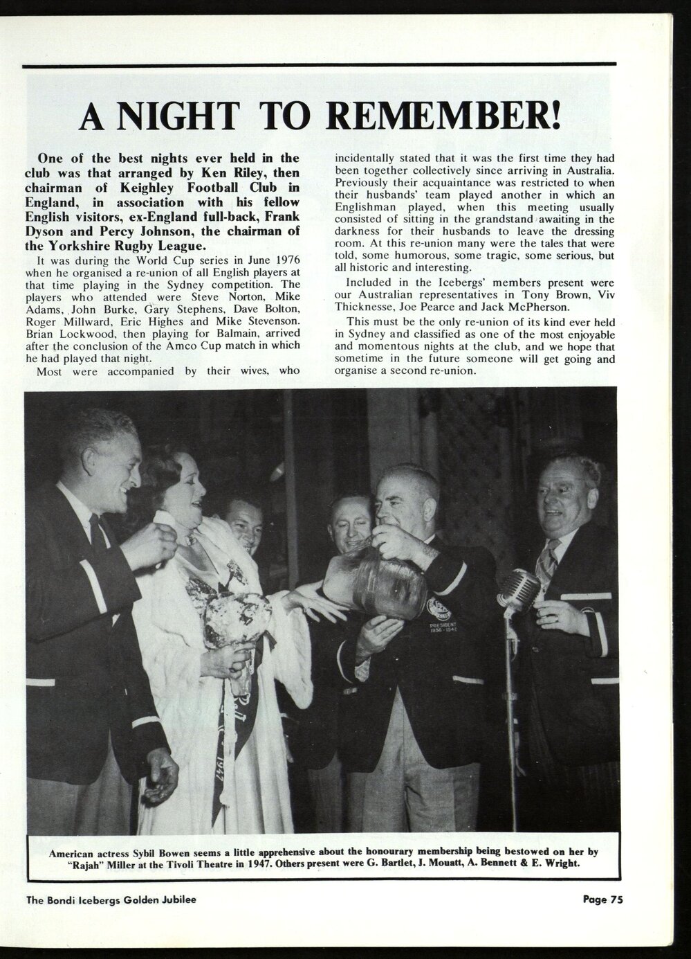 Golden Jubilee Booklet 1929-79