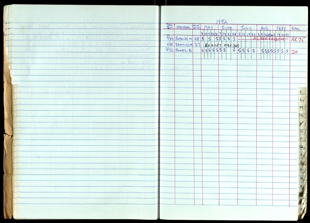 Seasons Records 1989-91