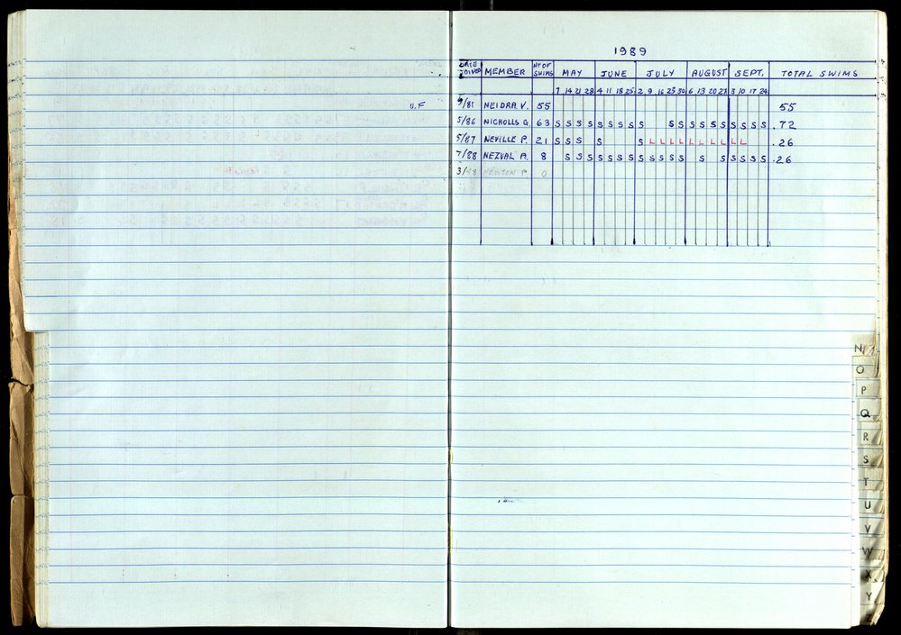 Seasons Records 1989-91