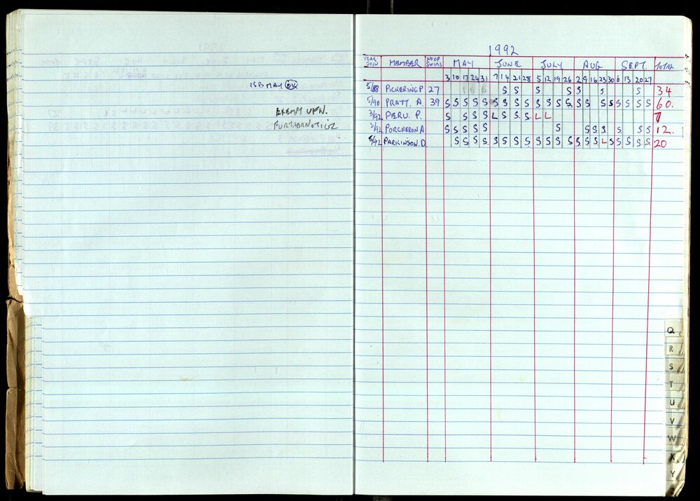 Seasons Records 1989-91