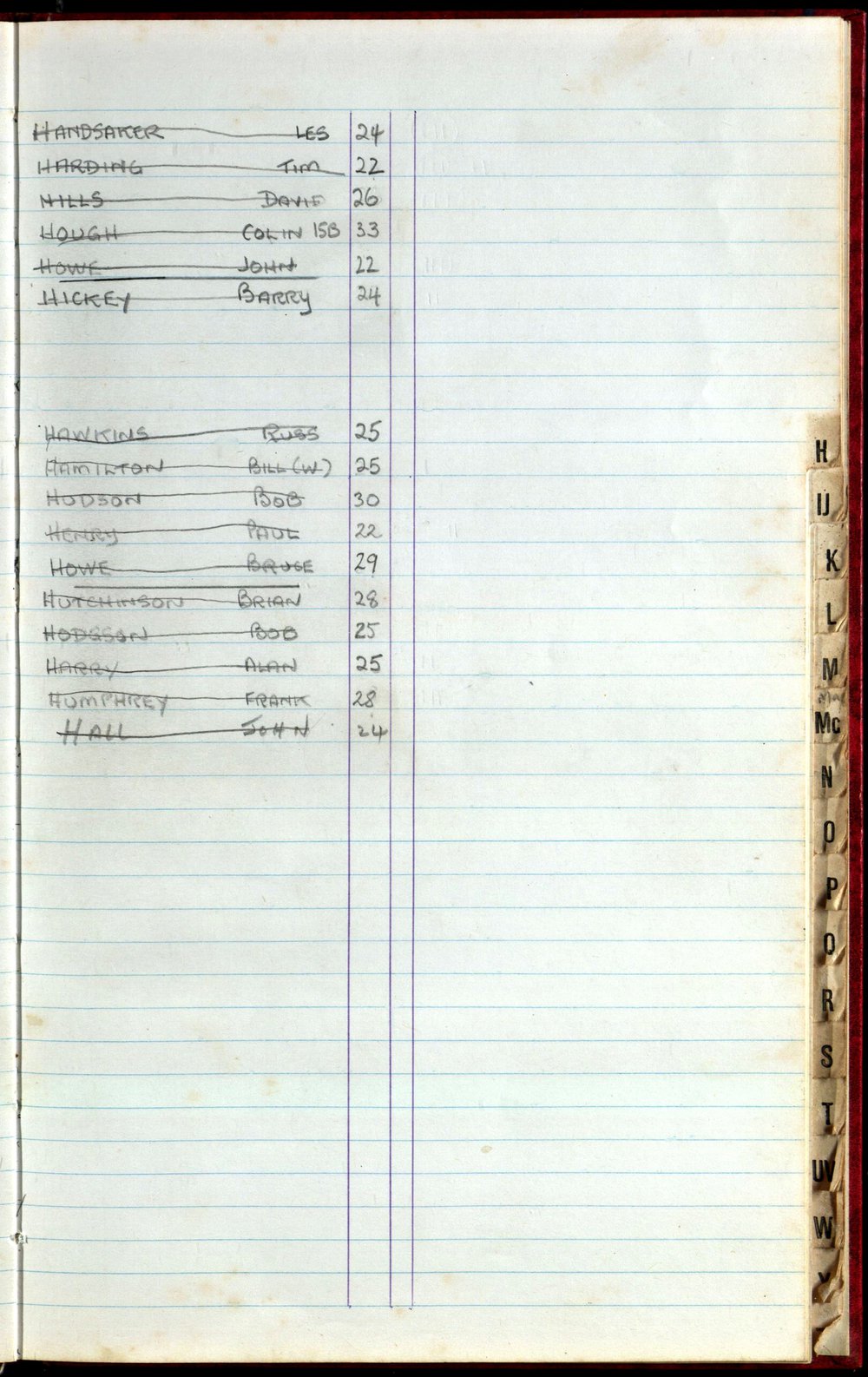 BIC Season Swim Records 1982