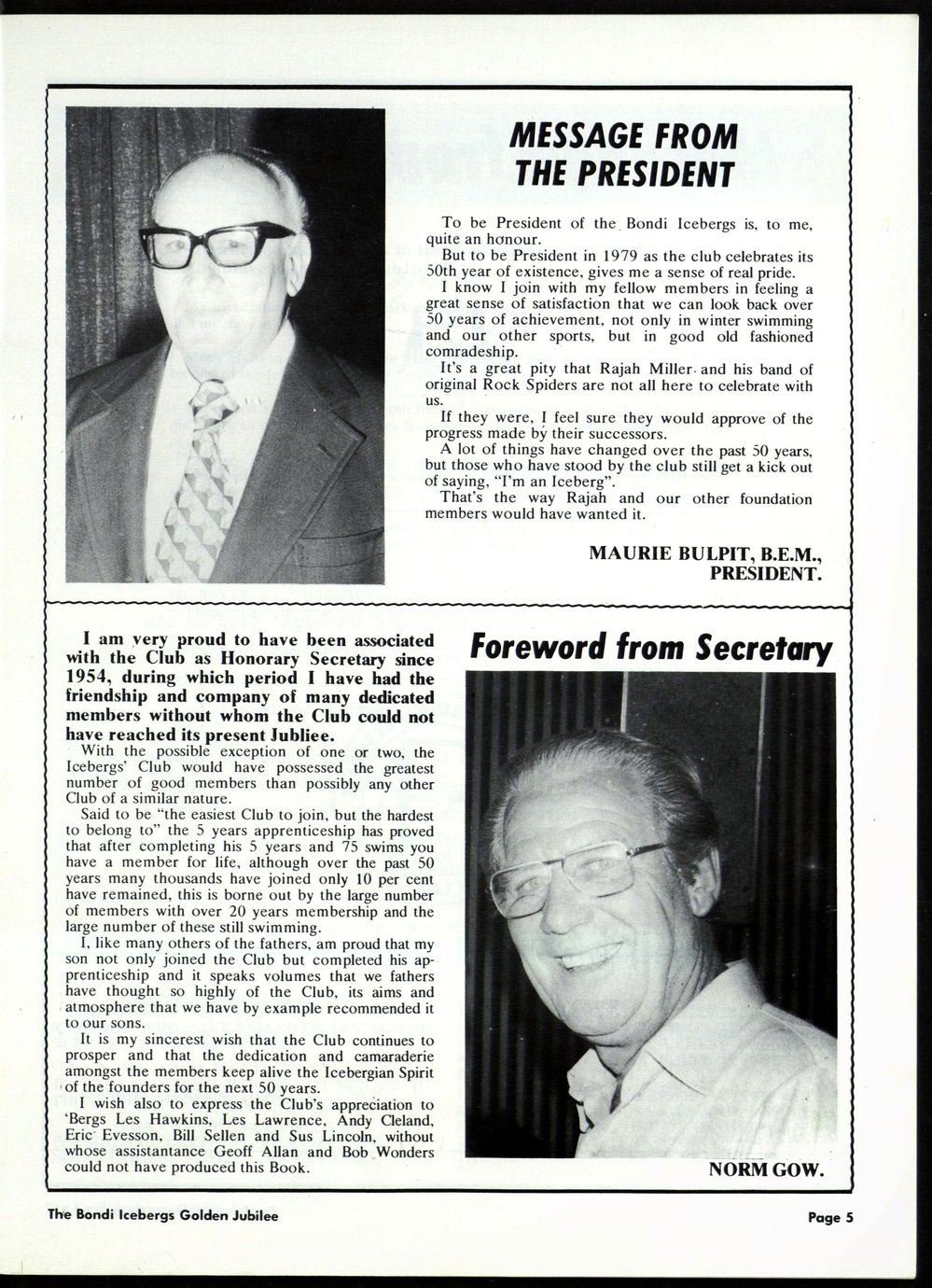 BIC Golden Jubilee 1929-1979