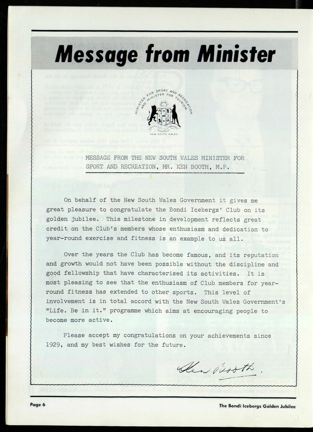 BIC Golden Jubilee 1929-1979