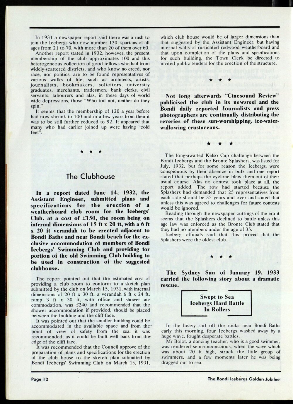 BIC Golden Jubilee 1929-1979