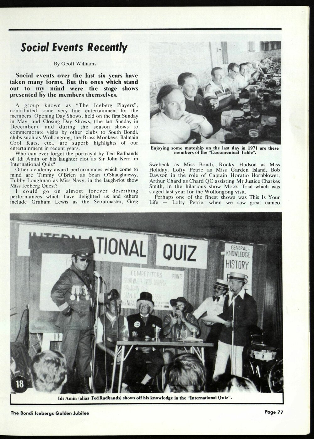 BIC Golden Jubilee 1929-1979