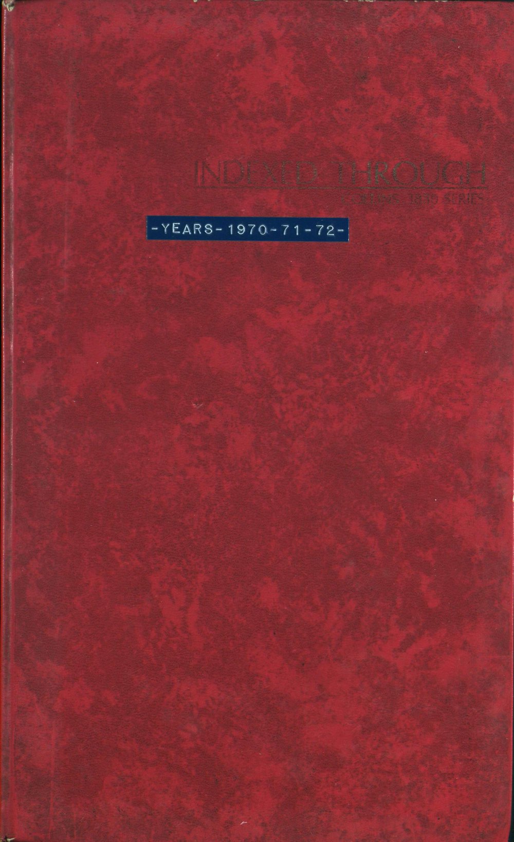 BIC Season Swim Records 1970-72