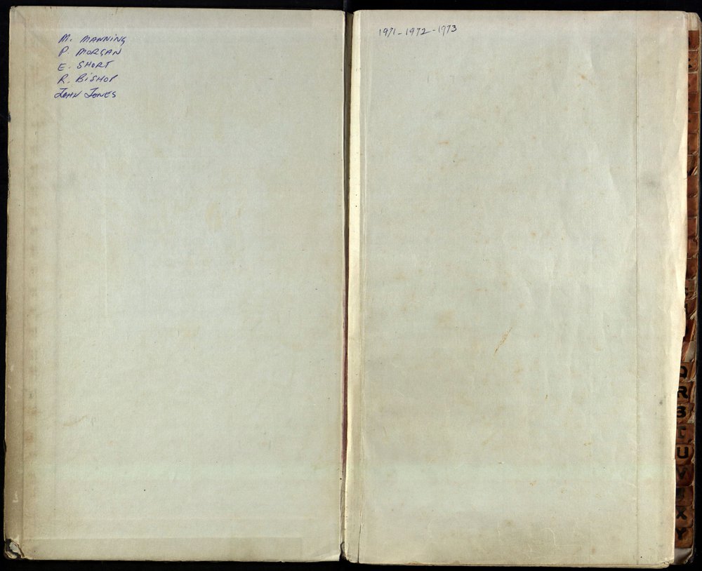 BIC Season Swim Records 1971-1973