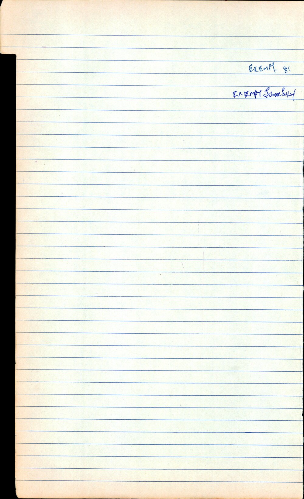 BIC Season Swim Records 1979-1981