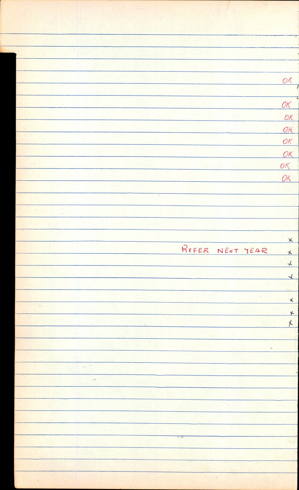 BIC Season Swim Records 1979-1981