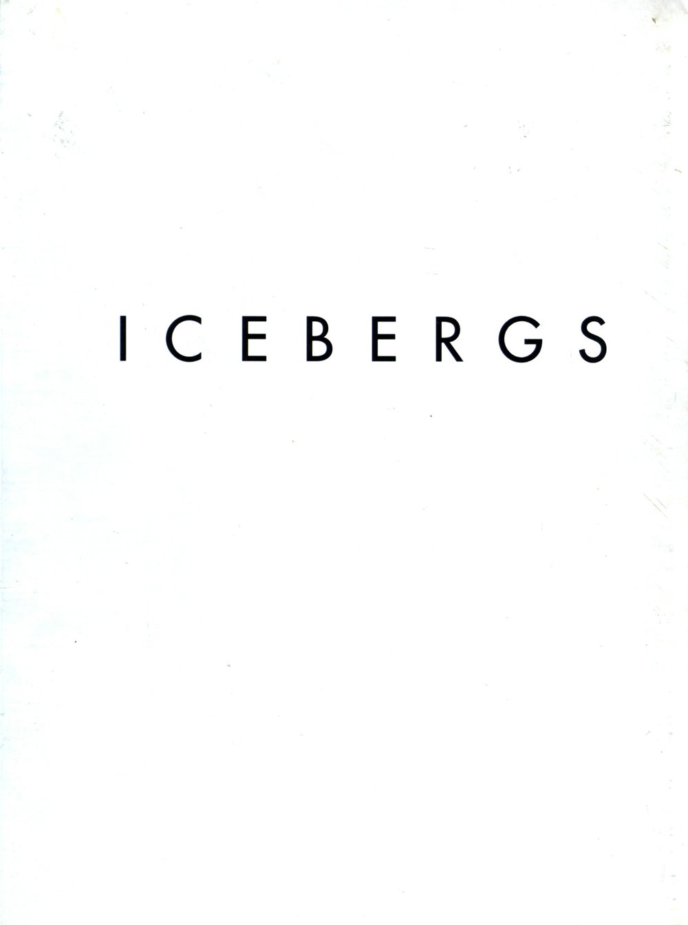 BIC Brett M Cochrane "Icebergs"