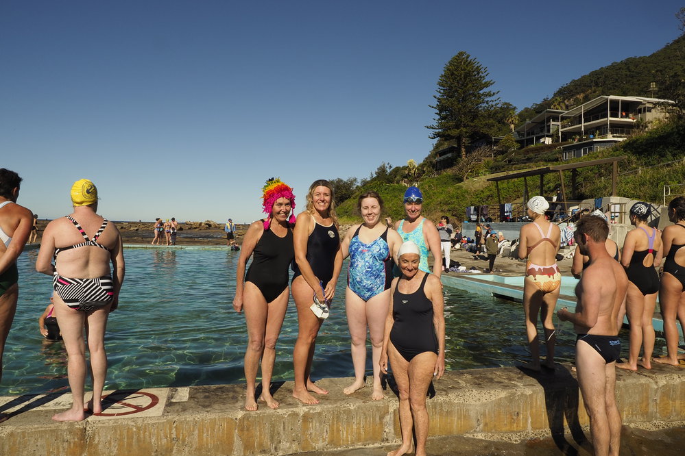 BIC Ladies away swim Stanwell Park 2021
