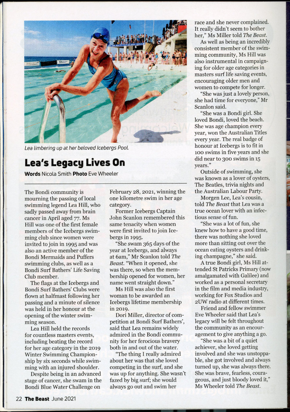 Life Member Lea Hill