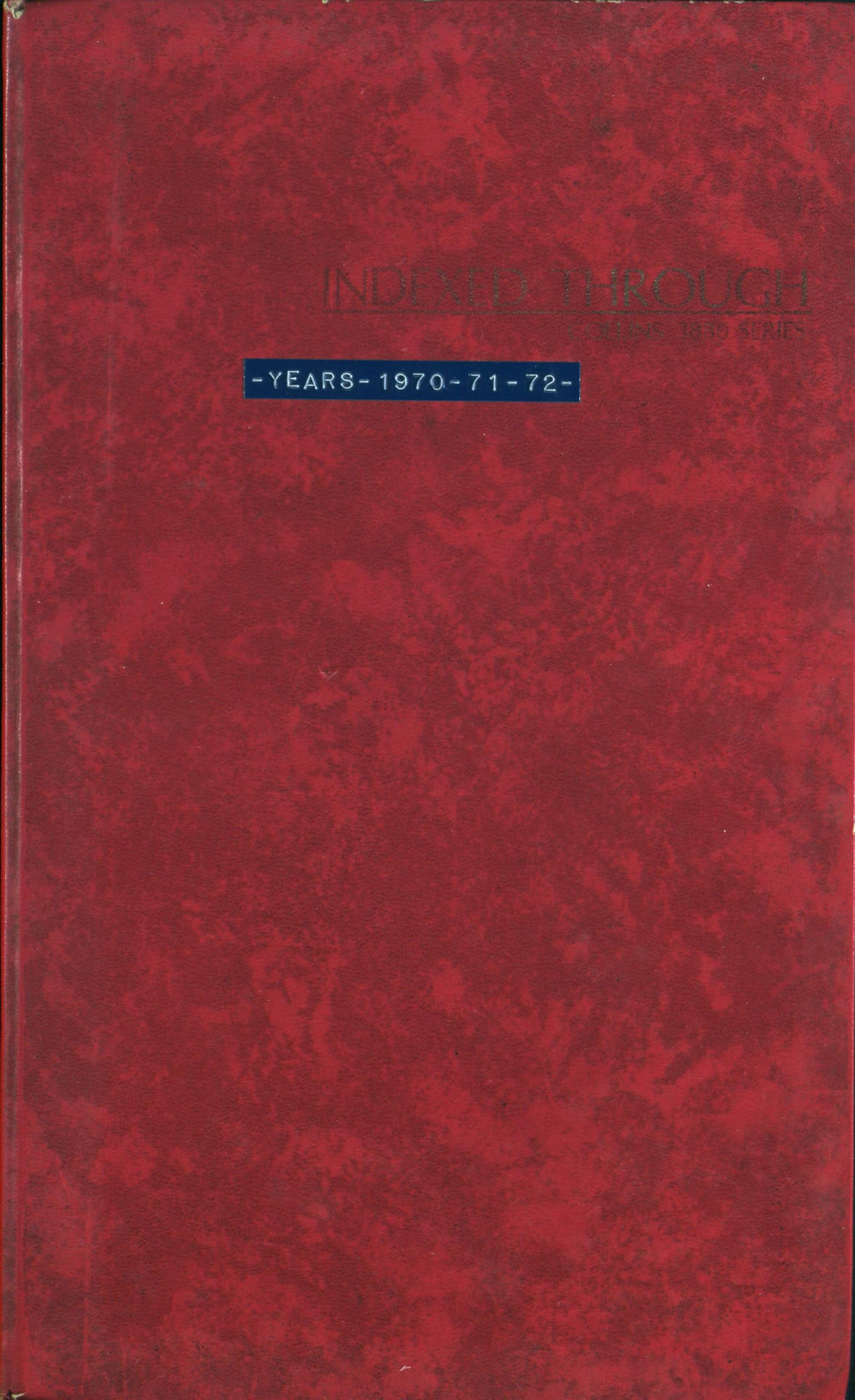BIC Season Swim Records 1970-72