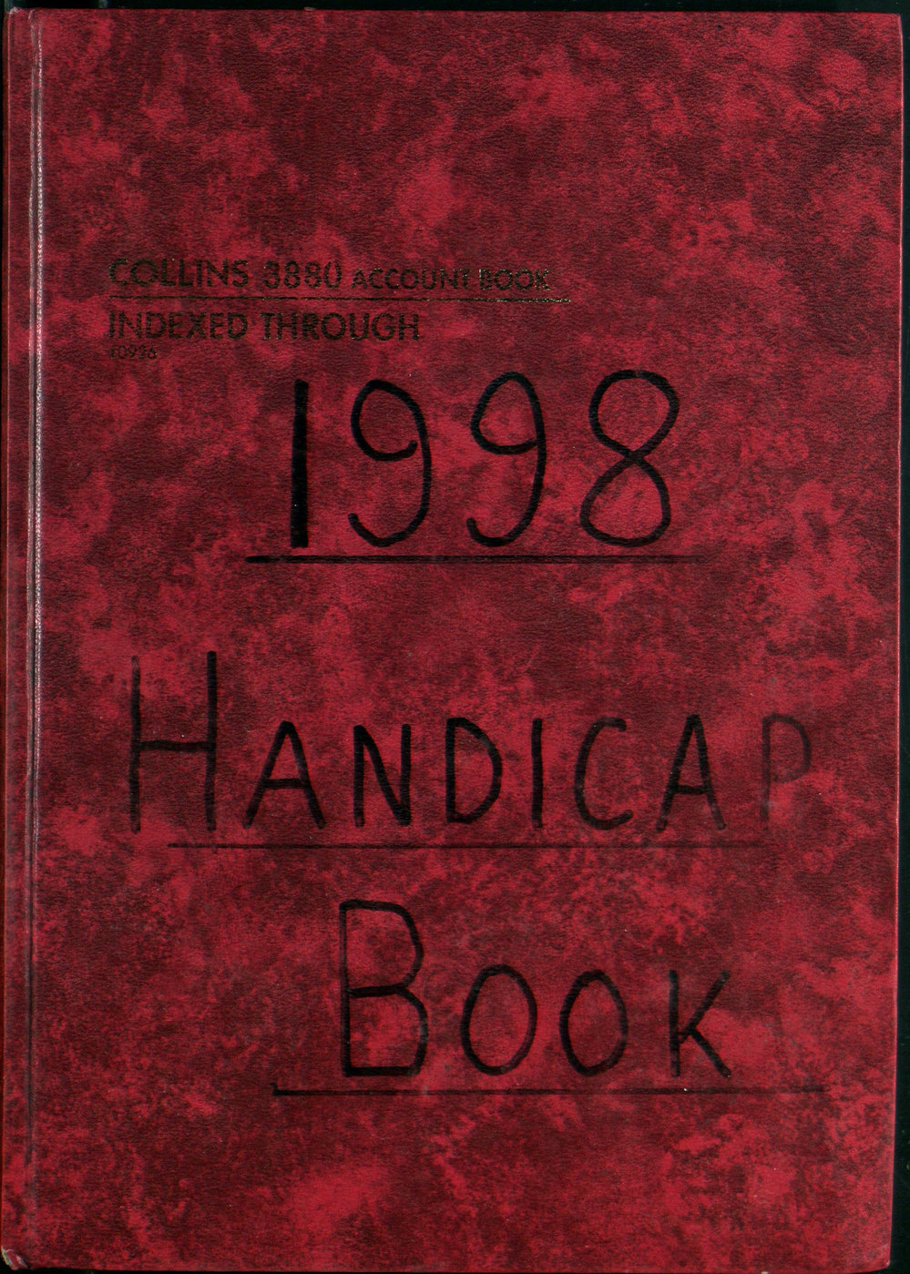 BIC Handicappers Records 1998