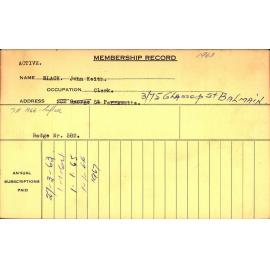 Members Records 1960-1967