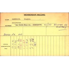 Members Records 1960-1967