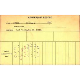 Members Records 1960-1967