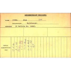 Members Records 1960-1967