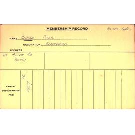 Members Records 1960-1967