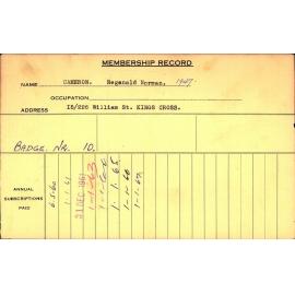 Members Records 1960-1967