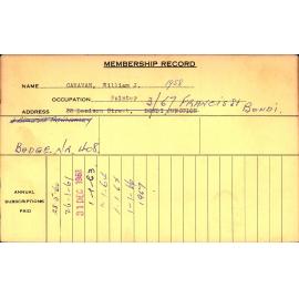 Members Records 1960-1967